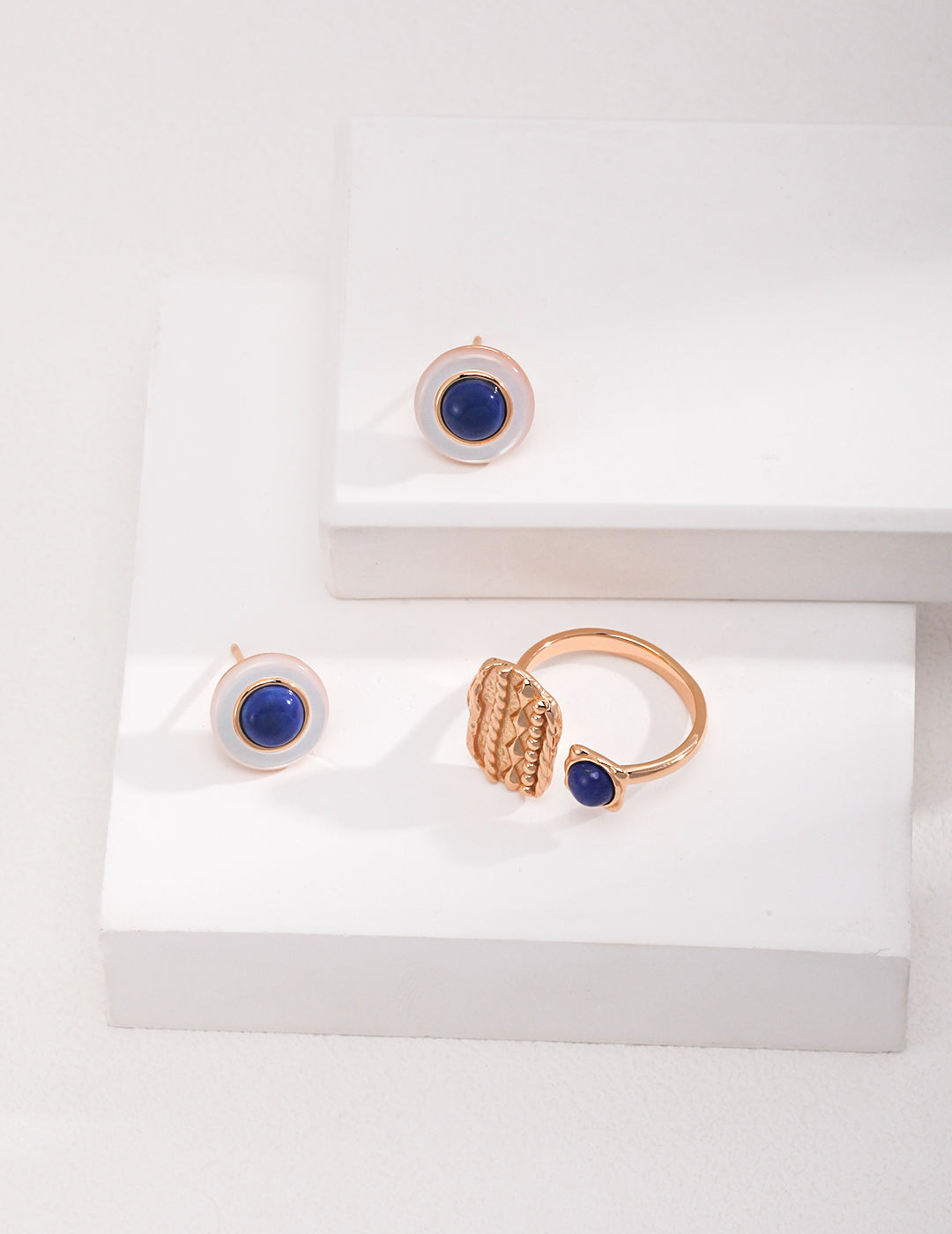 Lapis Lazuli Silver Adjustable Ring
