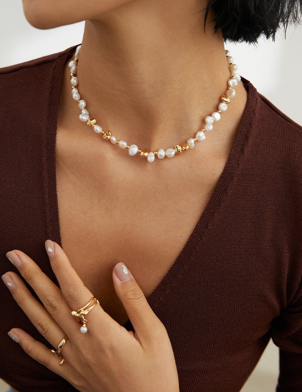 Natural Pearl and Silver Collection